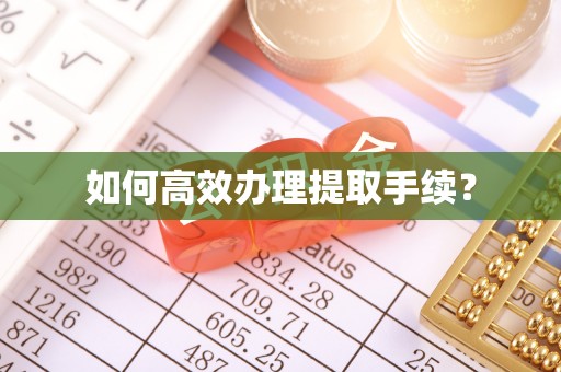 南京如何高效办理提取手续？