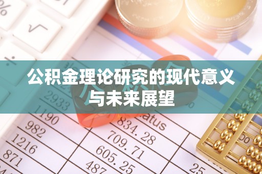 南京公积金理论研究的现代意义与未来展望