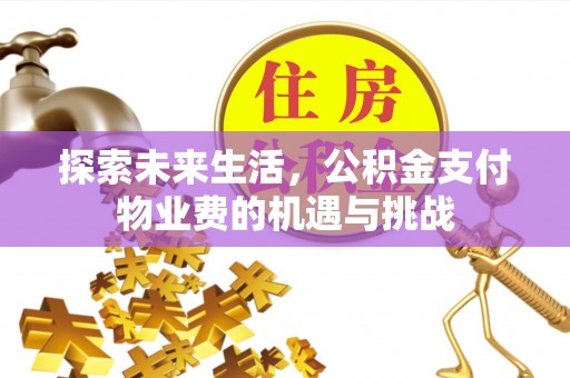 南京探索未来生活，公积金支付物业费的机遇与挑战