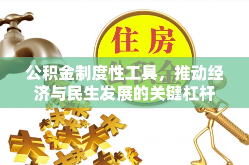 南京公积金制度性工具，推动经济与民生发展的关键杠杆
