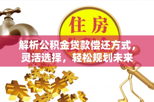 南京解析公积金贷款偿还方式，灵活选择，轻松规划未来
