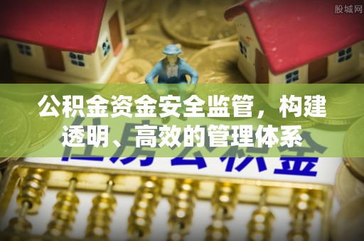 南京公积金资金安全监管，构建透明、高效的管理体系