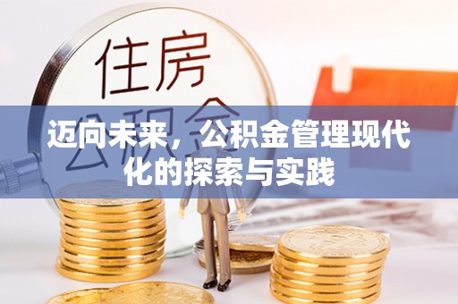 南京迈向未来，公积金管理现代化的探索与实践