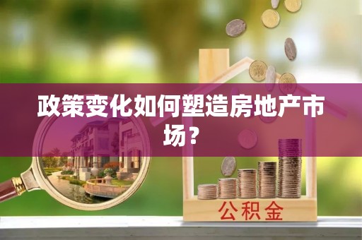 南京政策变化如何塑造房地产市场？