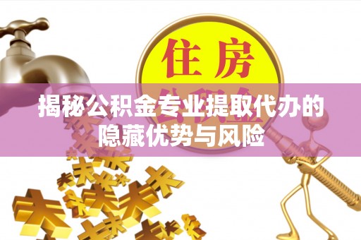 南京揭秘公积金专业提取代办的隐藏优势与风险