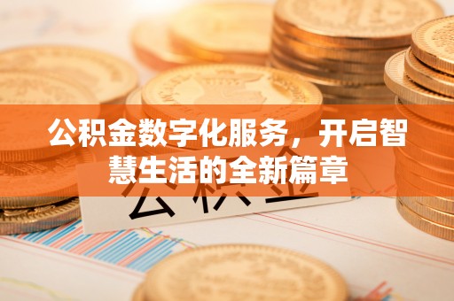 南京公积金数字化服务，开启智慧生活的全新篇章