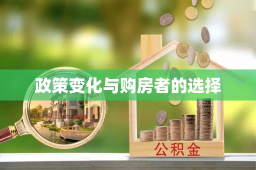 南京政策变化与购房者的选择