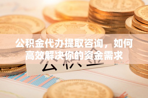 南京公积金代办提取咨询，如何高效解决你的资金需求