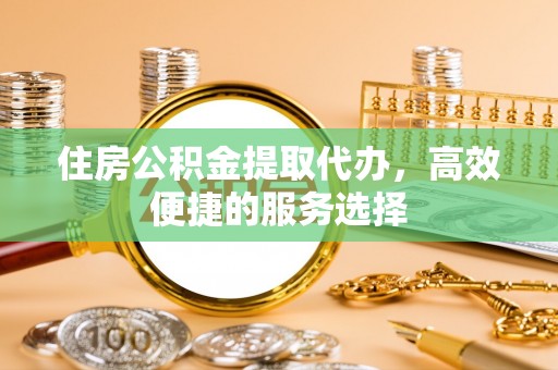 南京住房公积金提取代办，高效便捷的服务选择