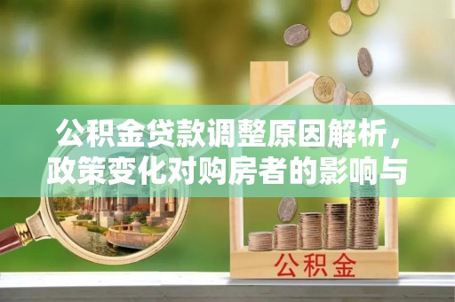 南京公积金贷款调整原因解析，政策变化对购房者的影响与应对