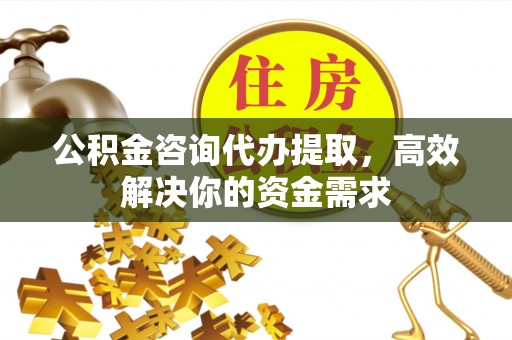 南京公积金咨询代办提取，高效解决你的资金需求