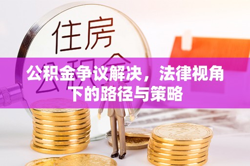 南京公积金争议解决，法律视角下的路径与策略
