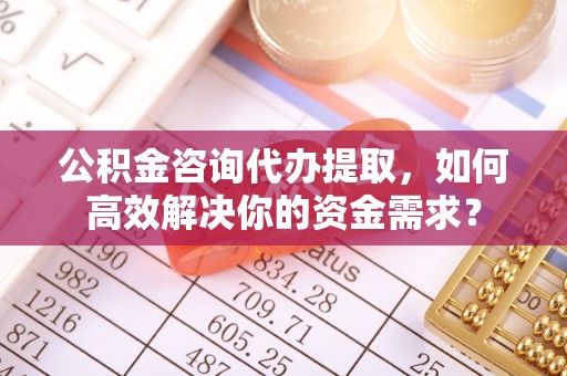 南京公积金咨询代办提取，如何高效解决你的资金需求？