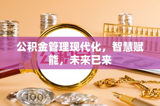 南京公积金管理现代化，智慧赋能，未来已来